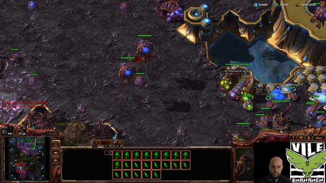 Smanamen's "Bronze to Master" Starcraft 2 guida tutorial Zerg 20 PLATINO!!!! смотреть онлайн