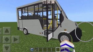 ПАЗ 3205 и Gaz Next! Реалистичные моды майнкрафт бедрок | Minecraft