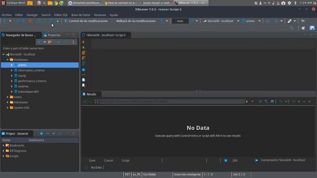 ? Cómo CONECTAR DBeaver con MySql MariaDB en LINUX смотреть онлайн