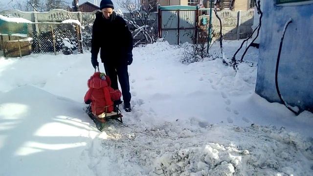 Катание на санях слободка смотреть онлайн