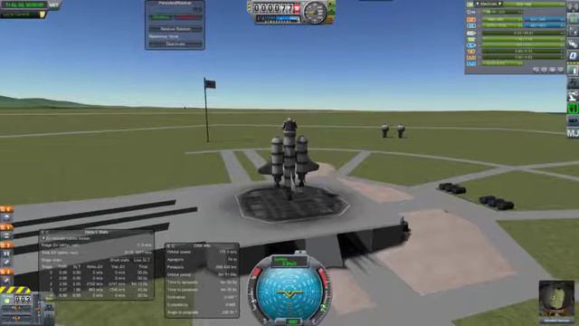 Выживание на хардкорной сборке. Kerbal Space Program смотреть онлайн