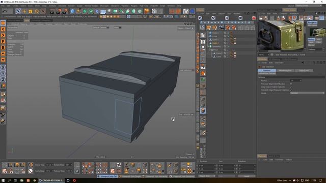 Cinema 4D - Блокинг | 3D моделирование для геймдева. Урок 1 смотреть онлайн