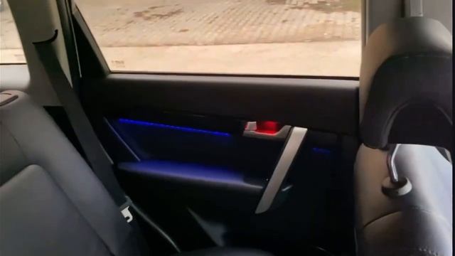 CAPTİVA C100 / C140 araç içi ambiyans aydınlatma. ( Captiva ambient lighting ) смотреть онлайн