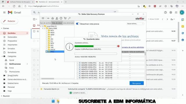 STELLAR DATA RECOVERY PREMIUM - EL MEJOR RECUPERADOR DE DATOS смотреть онлайн