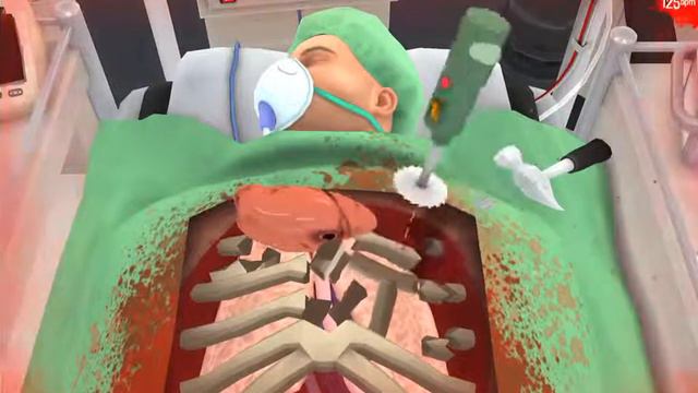 Surgeon Simulator gameplay смотреть онлайн