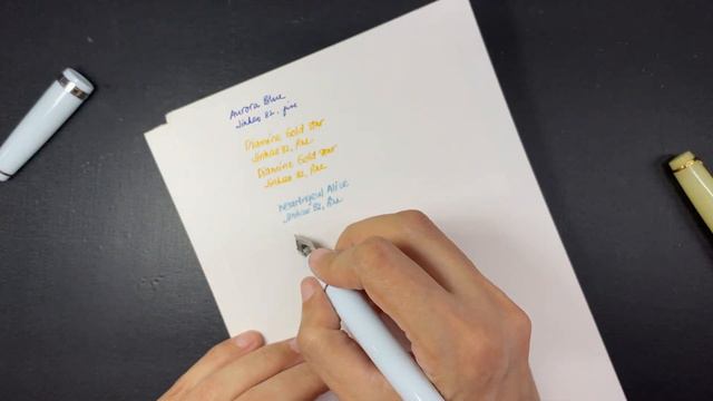 Fountain pen test on Jotter Pad In The Office, by International Fine paper Exchange (IFEX) смотреть онлайн