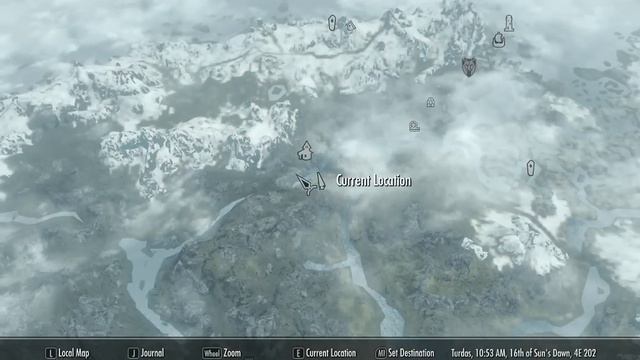 Great Skyrim Treasure Hunt Map VIII - Elder Scolls V Skyrim Quest Guide смотреть онлайн