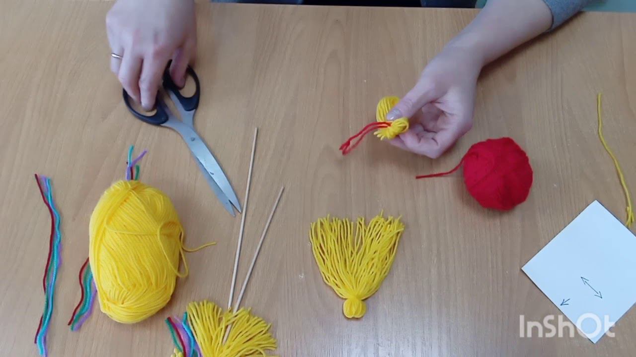 Изготовление куколки Масленица из шерстянных ниток Артюх г И смотреть онлайн