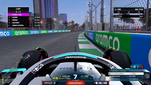 F1 22 Saudi Arabia Race Setup смотреть онлайн