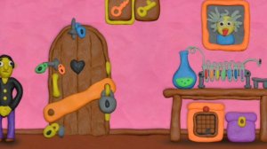 Прохождение:12 замков пластилиновая комната.1 видео.