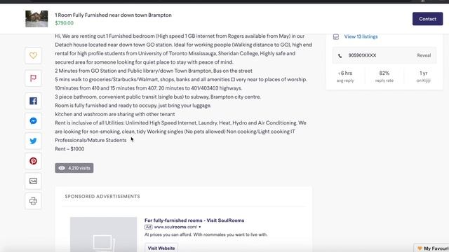 Apartment Tour in Mississauga, Toronto Canada / affordable prices // pictures included смотреть онлайн