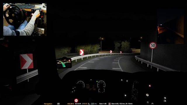 ETS2 1.48.5 - Kamaz 5490 Neo 476cv - Ethane (21T) From Brastilava (SK) To Leoben (A)