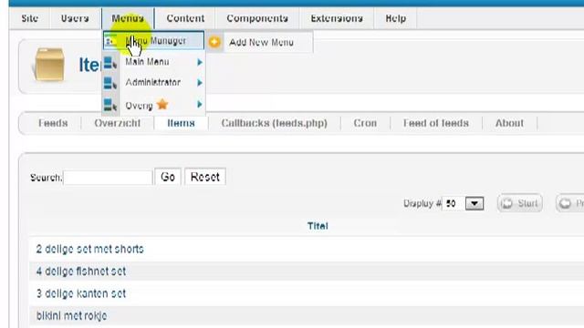 Add a datafeed in Joomla смотреть онлайн