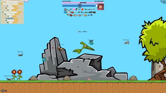 Pterodactyl & Phoenix Funny Trolls // Flyordie.io смотреть онлайн