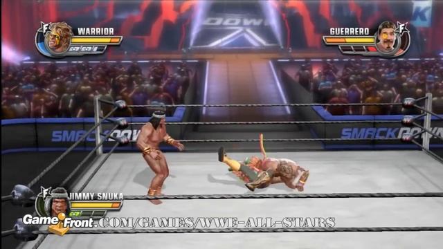 WWE All Stars Walkthrough - PT. 17 - Undertaker Path of Champions - Match 2 смотреть онлайн