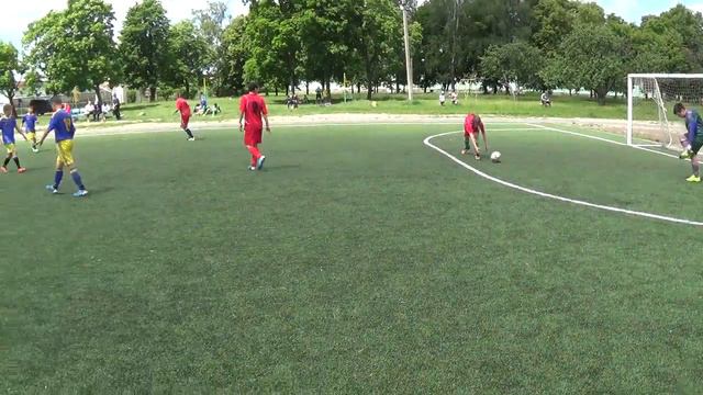 Турнир в Броварах среди 2002-2003г.р.ДЮСШ Бровары-Калиновка 6-1.1й тайм. смотреть онлайн
