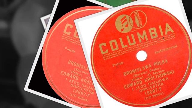 Polish 78rpm recordings, 1941. COLUMBIA 18697-F. Bronisława {Bernice} - Na wykrętkę смотреть онлайн