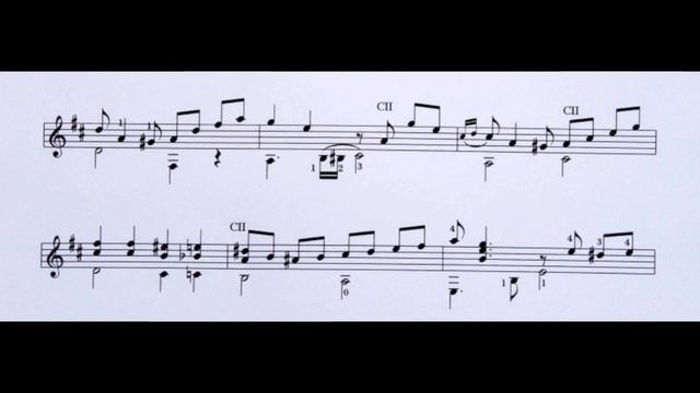 El choclo - tango (A. villoldo) Pablo Covacevich - guitarra, score смотреть онлайн