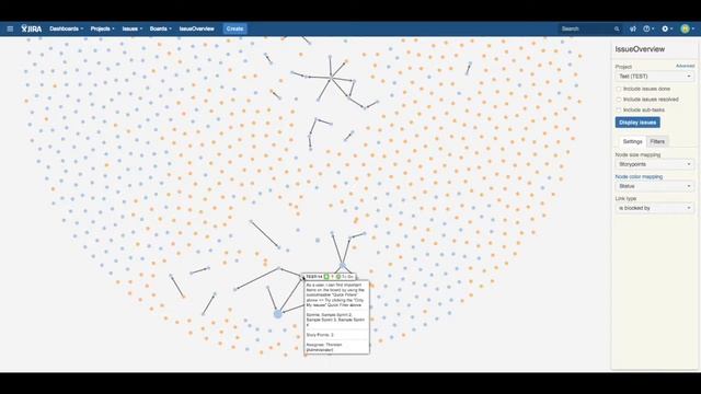 IssueOverview - the issues & links graph add-on for Jira смотреть онлайн