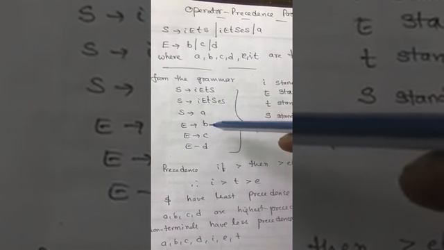 Operator Precedence - Example Compiler Design Telugu смотреть онлайн