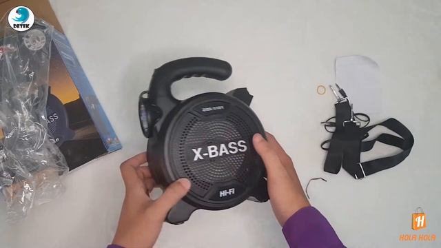Loa Bluetooth Karaoke tích hợp đèn pin ZQS-5101 смотреть онлайн