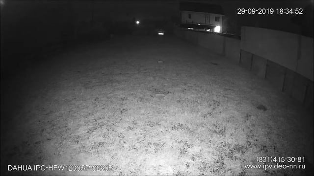 DAHUA IPC_HFW1230SP_0280B_Night смотреть онлайн