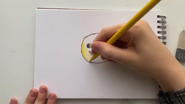 Как нарисовать солнышко. Рисунок солнышко. #drawing #emoji #sun смотреть онлайн