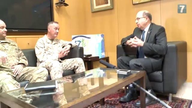 CJCS Dunford Meets Israeli Minister of Defense смотреть онлайн
