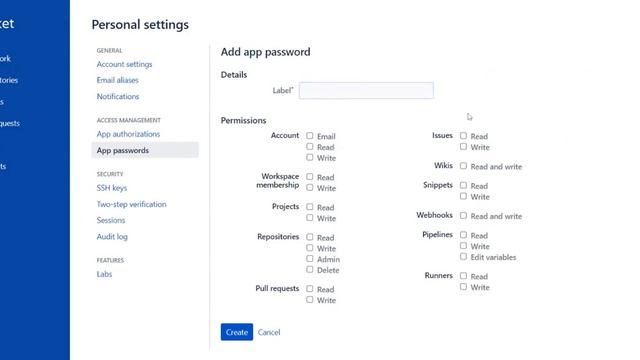 BitBucket use app passwords смотреть онлайн