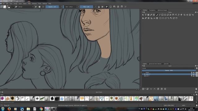 How To Color Your Lineart In Krita