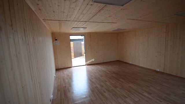 Модуль 25 м2. Обзор изнутри, отгрузка. смотреть онлайн