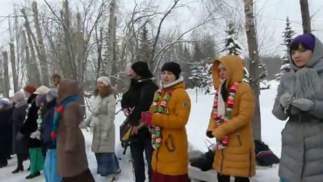 Харинама 11.02.2017 Парк Гагарина смотреть онлайн