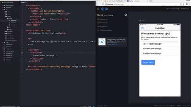 Back @ TACC - Ionic Chat 08: Using ngFor to display messages from Firebase смотреть онлайн