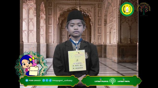 18 | TARTIL | Muhammad Rif'at Al Laytsi | MI MUJAHIDIN PARIMONO смотреть онлайн