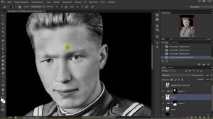 ретушь фото на памятник по шагово.будни ретушера №48