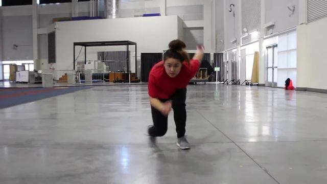 US Speedskating Drills - Low Walk смотреть онлайн
