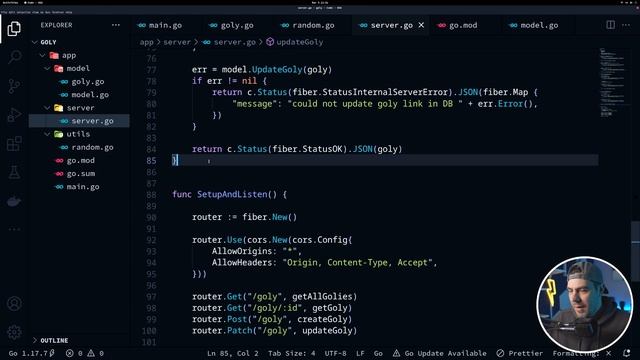 Let's Make a URL Shortener Like Bitly with Go! | Fiber, GORM, PostgreSQL, Svelte смотреть онлайн