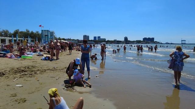 АНАПА 2023 - ЖАРА И ПОСЛЕДСТВИЯ ШТОРМА / КУПАНИЕ ЗАПРЩЕНО смотреть онлайн