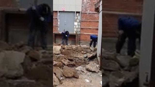 Подготовка основания проезда к разгрузочному дебаркадеру. Часть 1 смотреть онлайн