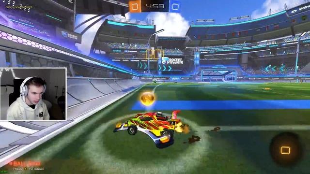 I challenged the most mechanical Rocket League player in the world to a 1v1 смотреть онлайн