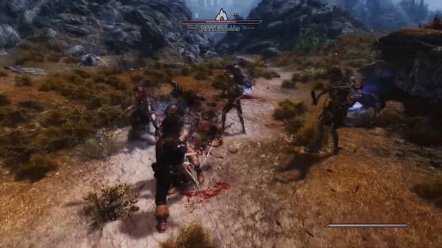 Skyrim Mods PC - FF7 Custom Block Animation, White Walkers Cometh смотреть онлайн