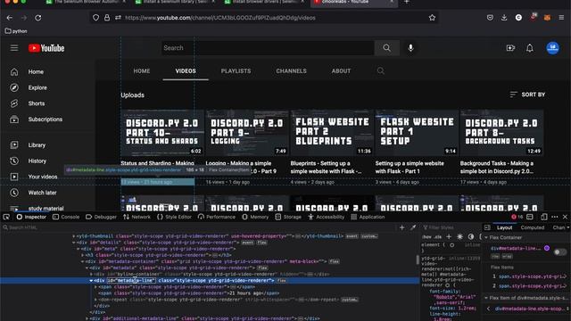 Getting Data - Selenium Web Scraping and Browser Automation in Python - Part 1 смотреть онлайн
