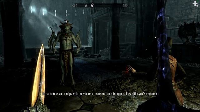 Skyrim 110 - Killing Harkon смотреть онлайн