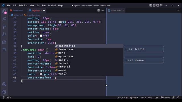 Animated Floating Input Placeholder In Pure CSS | Input Field Text Animation CSS смотреть онлайн