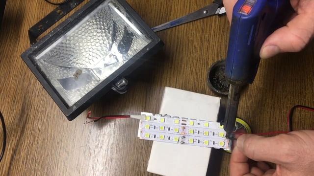 Светодиодный LED прожектор своими руками смотреть онлайн