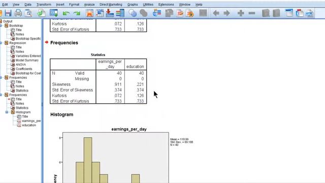 V12.10 - Bootstrapped Bivariate Regression in SPSS смотреть онлайн