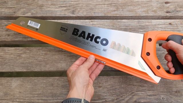 Bahco HandSaw PrizeCut Testing - Universal Hand Saw For Plastics Laminates Wood 7/8 TPI 19