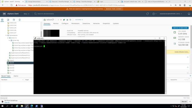 Using Dell EMC PowerScale with VMware Tanzu Kubernetes Grid (TKG) смотреть онлайн
