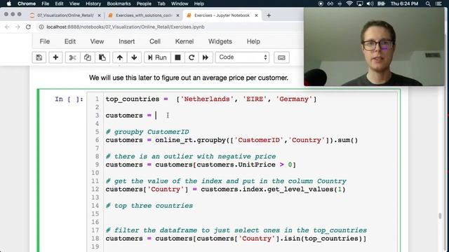 Python pandas—Vizualization—Online Retail смотреть онлайн