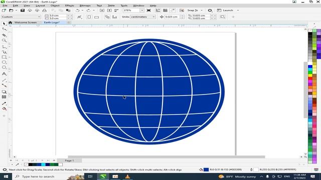 CorelDraw 2021, Rean Computer Creating Logo #17 смотреть онлайн
